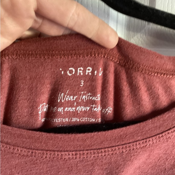 Torrid plus size3 tee pumpkin spice - Picture 2 of 3